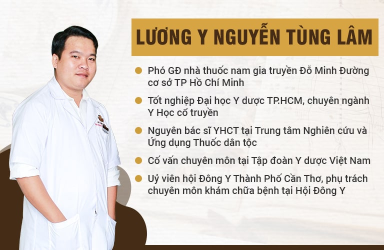 Thông tin lương y Nguyễn Tùng Lâm