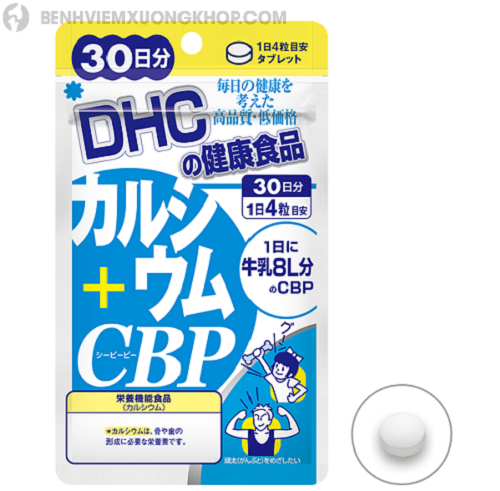 Thuốc bổ sung canxi của Nhật CBP DHC