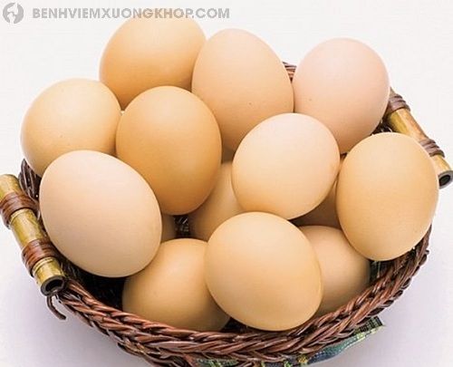 viêm khớp gối nên ăn gì trứng