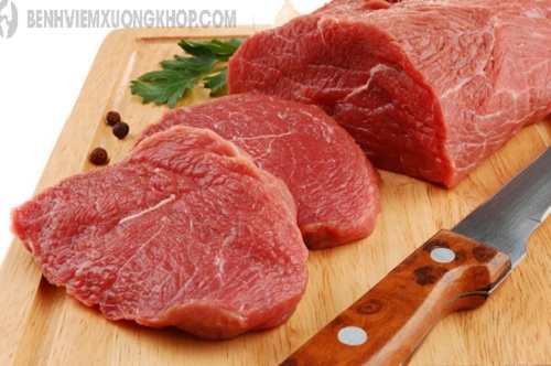 Thịt bò chứa nhiều Glutamine giúp tổng hợp glucosamine trong cơ thể