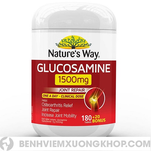 Glucosamine thực phẩm chức năng điều trị thoái hóa cột sống cổ