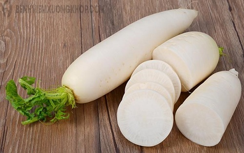 Củ cải trắng hỗ trợ điều trị bệnh Gout hiệu quả