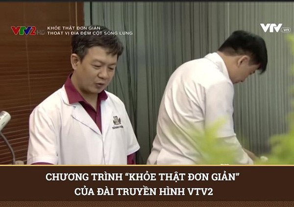 Nhà thuốc Đỗ Minh Đường chữa thoát vị đĩa đệm cột sống lưng trên VTV2