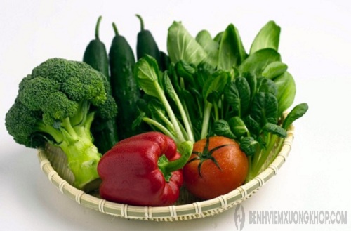 Người bệnh gout nên ăn nhiều rau xanh để tốt cho sức khỏe