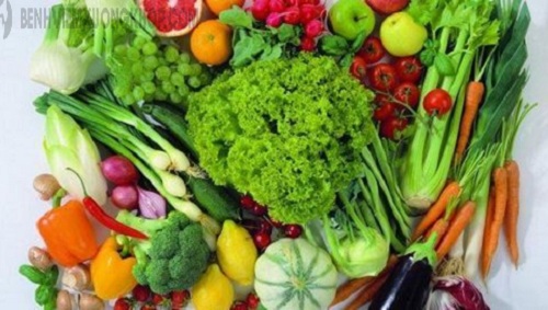 Người bệnh nên ăn nhiều rau quả tránh đồ ăn nhiều dầu mỡ
