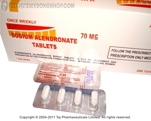 Thuốc Alendronate có thể gây nên một số tác dụng phụ