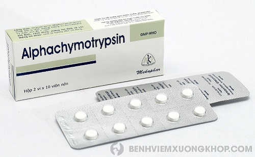 Thuốc alphachymotrypsin là gì?