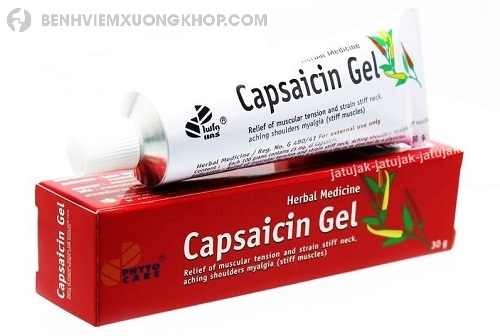 thuốc Capsaicin dạng bôi
