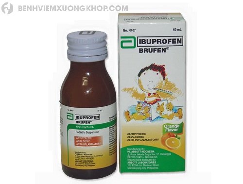 thuốc Ibuprofen cho trẻ