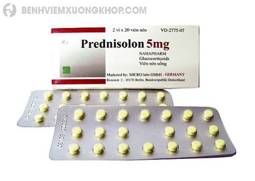 Sử dụng Prednisolone 