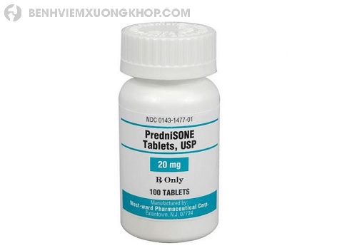 thông tin thuốc Prednisone 20mg