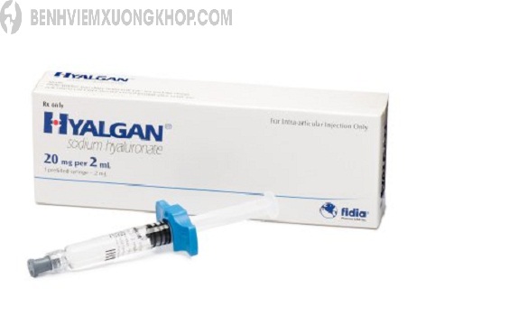 Thuốc tiêm khớp Hyalgan dùng điều trị bệnh thoái hóa khớp và bệnh nhân vừa chỉnh hình khớp.