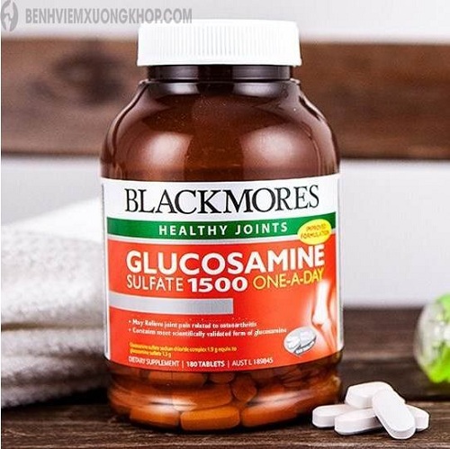thuốc bổ xương khớp blackmores glucosamine 1500mg 180 viên hộp